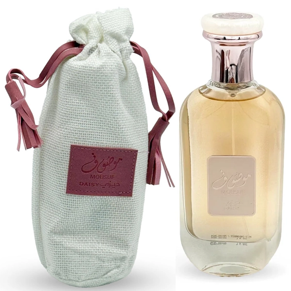 عطر ادکلن موصوف دیزی سفید اورجینال | Mousuf daisy Ard Al Zaafaran Perfume